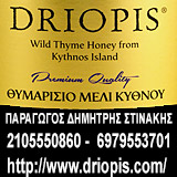 Κύθνος Θυμαρίσιο Μέλι Driopis